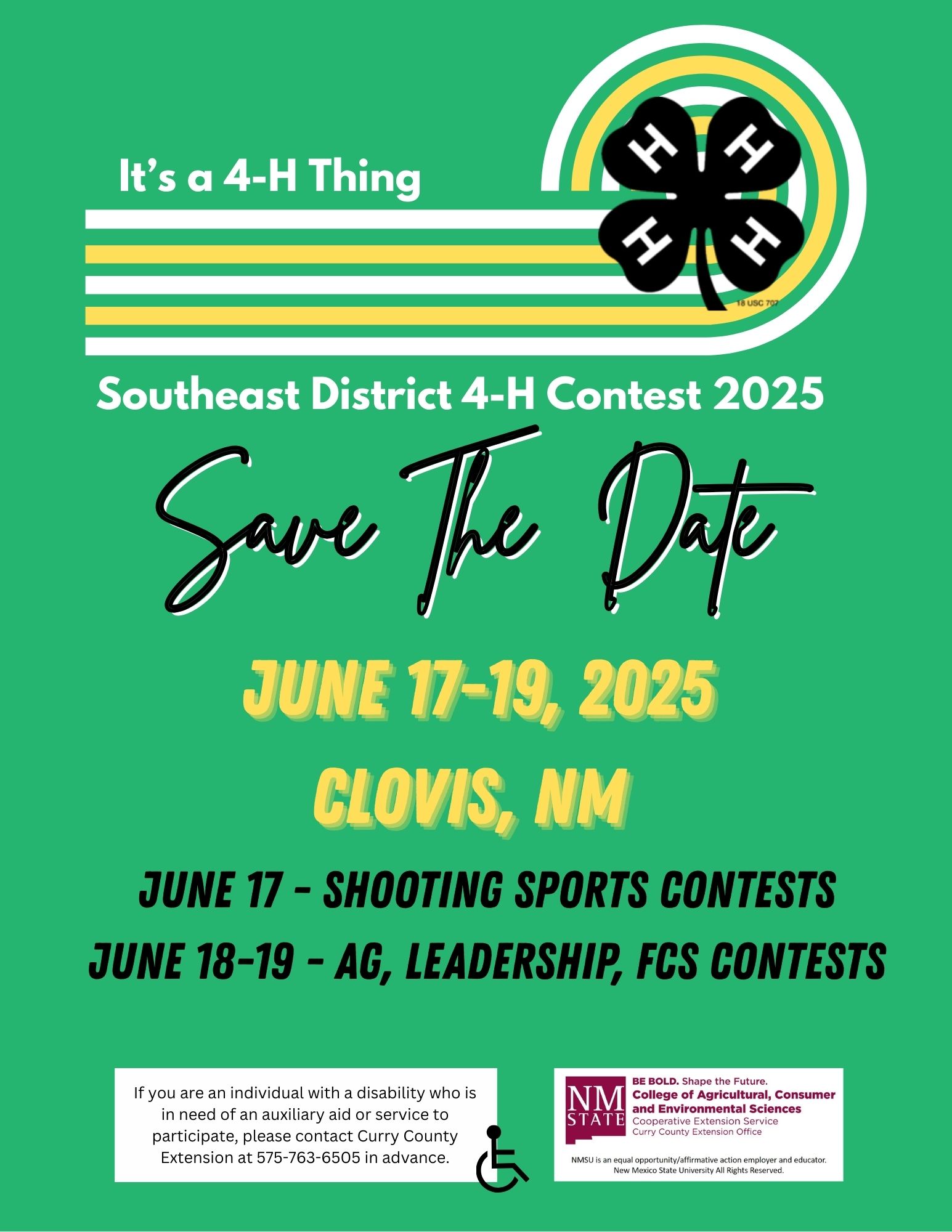 Save the Date Flyer